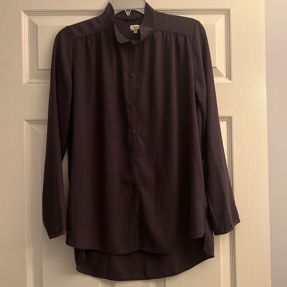Aritzia Wilfred Shirt Blouse Small